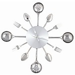 Fork and Spoon Wall Clock