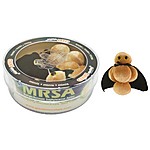 Tub of 3 "MRSA" Plush Microbes