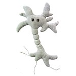  Plush Microbe Toy "Neuron Cell"