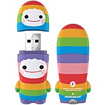 mimobot USB Buddy Chub Rainbow 8GB
