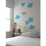 Airplane and Cloud Kids’ Wall Stickers