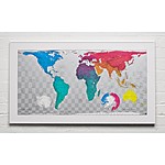 "Future Maps" Full-Color World Wall Map