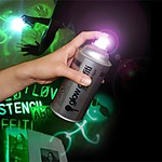 "Glow Graffiti" UV Light Graffiti Spray