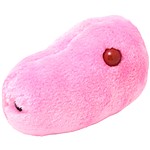 Plush Microbe Toy "Influenza Virus A"