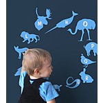 Alphabet Zoo Kids’ Wall Stickers