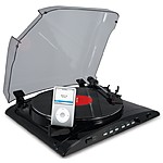 ION Audio "iProfile" Vinyl to MP3 USB Turntable