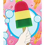 "Splash Pops" Popsicle Shaped Bath Sponge