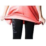 Leggings with Chastity Yardstick