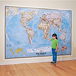 Giant Political World Map