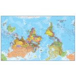 Upside Down World Map