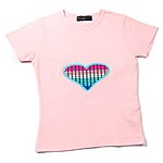 Pink Equalizer T Shirt for Girls