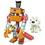 Piperoid Paper Robots: Rokusuke and Hachi