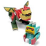 Piperoid Paper Robots: Ron and Little-G