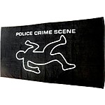Police Crime Scene Towel