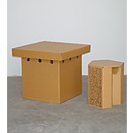 Side Table with Lid by Stange Design