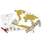 Scratch Map - Travel Edition