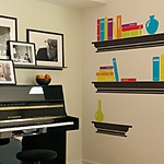 "Me, Myshelf and I" Vinyl Stickers