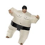 Inflatable Sumo Wrestler, Coach and Chef Costumes