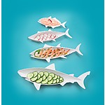 Fish Food (set of 4 plates)