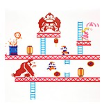Donkey Kong Vinyl Wall Decals