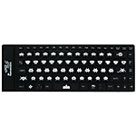 "Bendi Board" Flexible Keyboard: Punk / Aliens