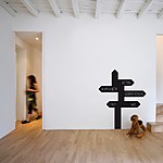 Blackboard Crossroads Sign Decal by Unwhite