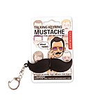 Talking Keyring Mustache