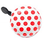 "Ding Dong" Red Polka-Dot Bicycle Bell