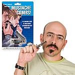 Switchblade Moustache Comb