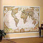 "Executive" Giant World Map