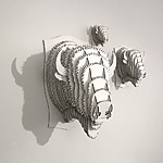 "Micro-Billy" Small Bison Trophy