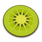 "Kiwi" Glass Chopping Board