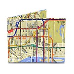 NYC Subway Map Mighty Wallet