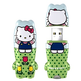 mimobot USB Fun in Fields Hello Kitty 8GB