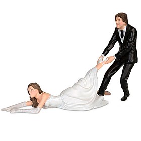 Curiosite.com  Wedding Cake Decoration for Reluctant Brides