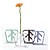 "Nekko" Japanese Vase