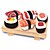 Pack of 6 Sushi Cushions