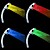 Red: Very hot water / Orange: Hot water / Blue: Warm water / Green: Cold water