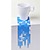 Shadow created using pixels in different shades of blue