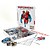Comes packed in a white box with a picture of a superhero