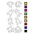 The package includes 8 dancing figures in 8 different colors.