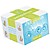Packed in a box with food art illustrations