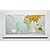 "FutureMaps" Green and Yellow World Wall Map
