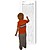 It measures 48 inches tall