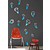 The package includes 24 wall stickers: 12 critters, 8 umbrellas, 2 parachutes, and 2 bed sheets