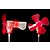 A wind-powered lamp
