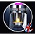 You have to put a tea light under the lamp