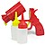 Fill the container and insert it in the gun