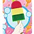 "Splash Pops" Popsicle Shaped Bath Sponge