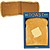 Includes compartments for bills and credit cards.